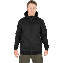 Fox Collection Soft Shell Jacket Black Orange 2XL