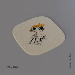 Tepih Dječji Blonde 128 x 128 cm