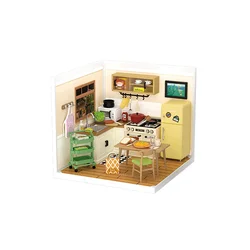 Rolife 3D Drvena slagalica Kuhinja DW008