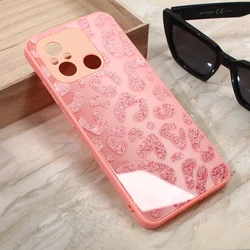 Torbica Shiny glass za Xiaomi Redmi 12C roza