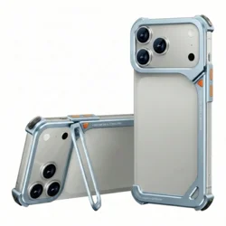 Maska Titanium Edge Bumper za iPhone 17 Pro Max/ 18 Pro Max glacier