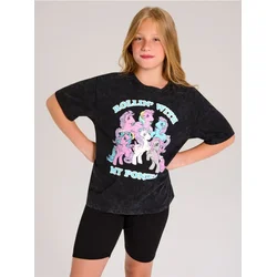 Sinsay - Pidžama sa efektom ispranosti My Little Pony - crno