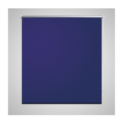 Rolo zavjesa za zamračivanje 44,4 x 100 cm Širina tkanine 40 cm Tamnoplava / Tamnoplava