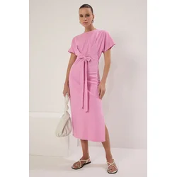 Trendyol Milla Ženska haljina Twoss21El0404, Roze