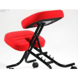 Stolica klečalica, crveno-crna