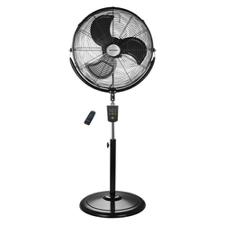 Stoječi ventilator Proklima (120 W, O 45 cm, višina 135 cm, z daljinskim upravljalnikom, črn)