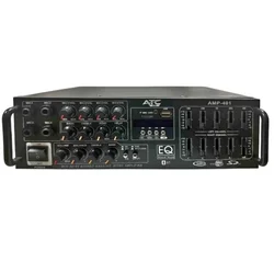 Audio pojacalo ATC AMP-401 2x100W, USB/SD/FM/MIC/EQ/Balance/ECHO/Deplay/Display/Bluetooth, 4-16 oma