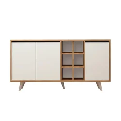 Hanah Home Seria Komoda, Belo-Hrast