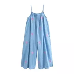 Next Kombinezon moder denim/roza