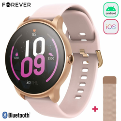 FOREVER pametni sat ForeVive 2 SB-330 + dodatni remen, Rose-Gold