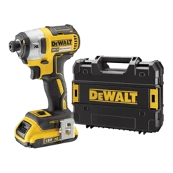DEWALT Akumulatorski udarni odvijač bez četkica 18V 2 Ah DCF887D2