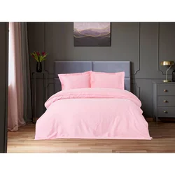 Elegant - Roze Satenska Posteljina Super King