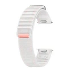Samsung platneni kais za Galaxy Watch 7, roze bela (S/M)