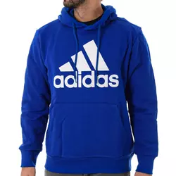 Pamučna dukserica adidas za muškarce, s kapuljačom, s tiskom