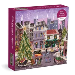 Galison Puzzle Christmas Square 1000 kosov