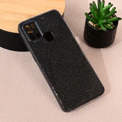 Maska za mobilni telefon Samsung Galaxy A21s SPARKLE DUST, Crna