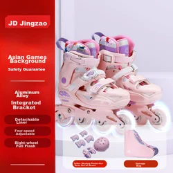 JD Original Set rolera i zaštitne opreme, Rozi