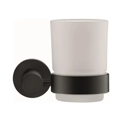 Duravit 99204600 - Stensko držalo za zobne ščetke D-CODE desna mat črna