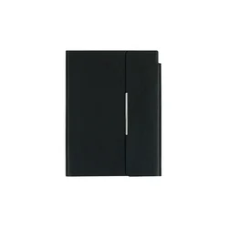 VELVET Notes sa magnetnim preklopom B6 - Crna