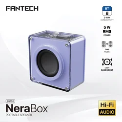 Bluetooth zvučnik Fantech BS152 NeraBox ljubicasti