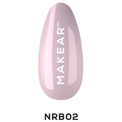 Baza za nokte NRB Jelly pink Rubber MAKEAR| MAKEAR | Kozmo