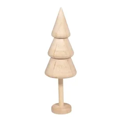 Rayher. Lesena smrečica 5,1x5,1x16 cm