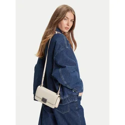 Ročna torba Tommy Jeans Tjw Crush Crossover AW0AW17529 Écru