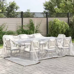 Prozirna cerada s ušicama 5x5 m polietilen