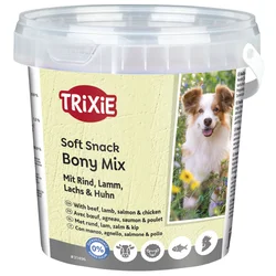 TRIXIE Poslastica za pse Soft Snack Bony Mix 500g