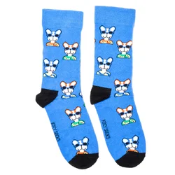 KOLY SOCKS Muške sokne Opasan pas plave
