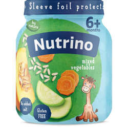 Nutrino Kašica mešano povrće šargarepa, bundeva i tikvice sa pirinčem, 125 g