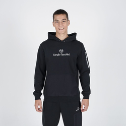 Sergio Tacchini Muški duks sa kapuljačom Jack, Crni