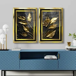 WALLXPERT Dekorativna slika u ramu (2 komada) 2P4363Kromaltinct 002