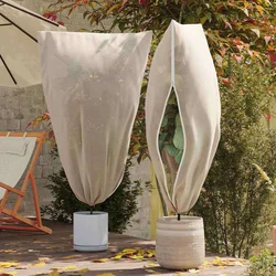 Pokrijte biljke od mraza flis pokrivačem 5 pcs Bež 1,8 x 1,2 m