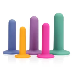 Silikonski vaginalni dilatatori – Multicolor