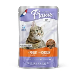 Plaisir Preliv Za Mačke Piletina i Jetra, 100 g