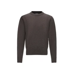 NORSE PROJECTS Pulover Stensmark čokolada