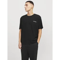 JACK & JONES Dolga pižama črna
