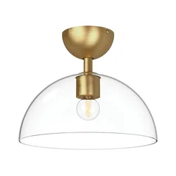 Alora Mood ALM-JUDE-SF-GD-CL-Strop. stropna svetiljka JUDE 1xE27/60W/230V, prečnik 30,5 cm, mesing