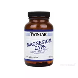 Twinlab Magnesium Caps 400mg 100 kapsula