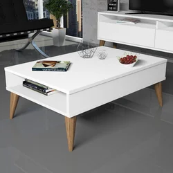 Wallity Klub sto Best 90x34,6x60cm Beli