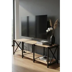 HANAH HOME TV polica Tv Unit Black
