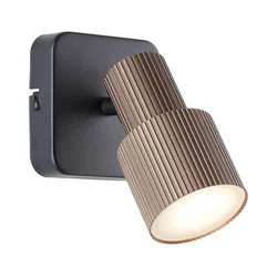 Brilliant - LED zidna reflektorska svetiljka CADIZ 1xGU10/5W/230V bronzana