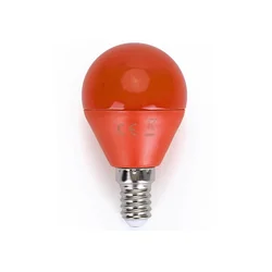 LED Sijalica G45 E14/4W/230V narandžasta - Aigostar