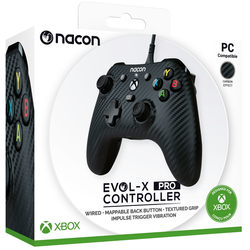 Kontroler Nacon - EVOL-X Pro, žičani, Carbon (Xbox One/Series X/S/PC)