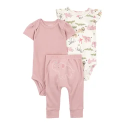 Carters komplet 3/1(bodi,pantalone),devojčice