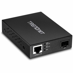 Trendnet TFC-PGSFP mrežni medijski pretvarač 2000 Mbit/s Crno
