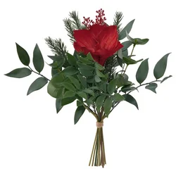 VINTERFINT Veštački buket, unutra/spolja/crvena, 35 cm