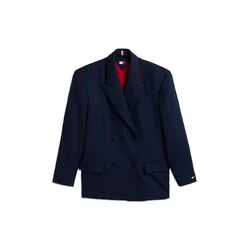 Tommy Jeans Blazer mornarska/vinsko rdeča