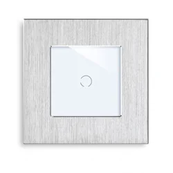 Exeshop 1g wi-fi pametni prekidačI al nn silver (WiFi touch switch) ( ss032 )
